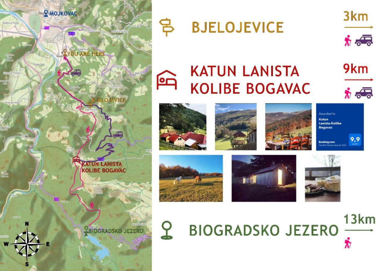 Katun Lanista-Kolibe Bogavac Βίλα Mojkovac Εξωτερικό φωτογραφία